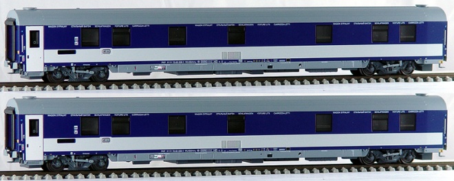 Set of 2 sleeping cars type WLABdmnu of Jan Kiepura train (Amsterdam - Warsaw)<br /><a href='images/pictures/LS_Models/48003.jpg' target='_blank'>Full size image</a>